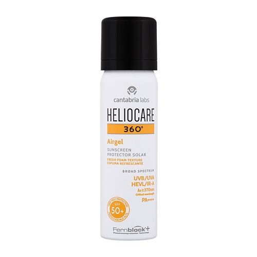 Opalovací přípravek na obličej Heliocare 360° Airgel SPF50+ 60 ml poškozená krabička