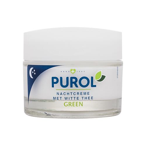 Noční pleťový krém Purol Green Night Cream 50 ml poškozená krabička