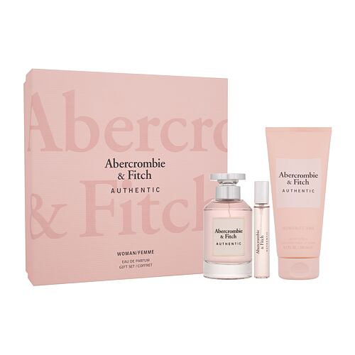 Parfémovaná voda Abercrombie & Fitch Authentic 100 ml poškozená krabička Kazeta