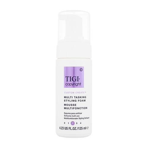 Pro definici a tvar vlasů Tigi Copyright Custom Create Multi Tasking Styling Foam 125 ml poškozený flakon
