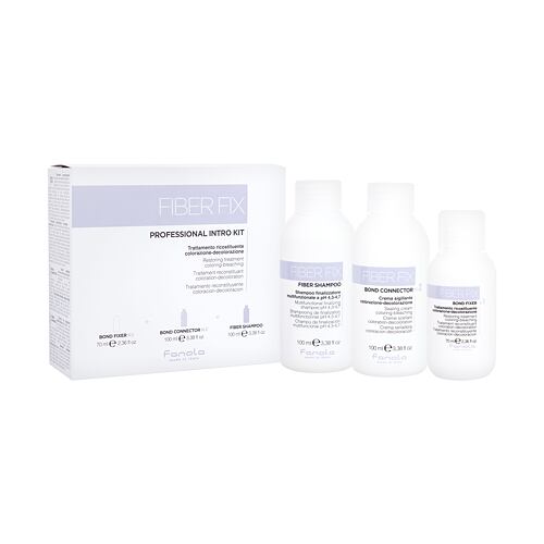 Šampon Fanola Fiber Fix Professional Intro Kit 100 ml poškozená krabička Kazeta