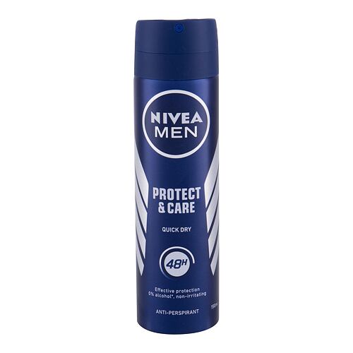 Antiperspirant Nivea Men Protect & Care 48h 150 ml poškozený flakon