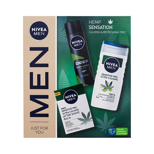 Balzám po holení Nivea Men Hemp Sensation 100 ml Kazeta