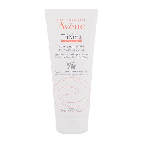 Tělový balzám Avene TriXera Nutri-Fluid 200 ml poškozená krabička