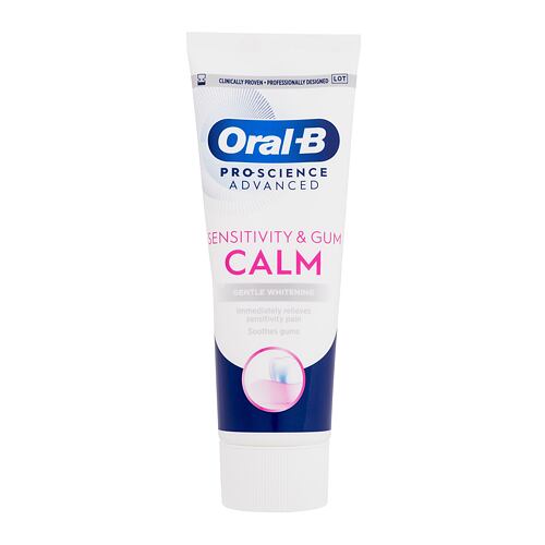 Zubní pasta Oral-B Sensitivity & Gum Calm Gentle Whitening 75 ml