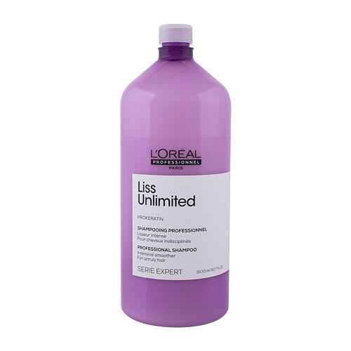 Šampon L'Oréal Professionnel Liss Unlimited Professional Shampoo 1500 ml