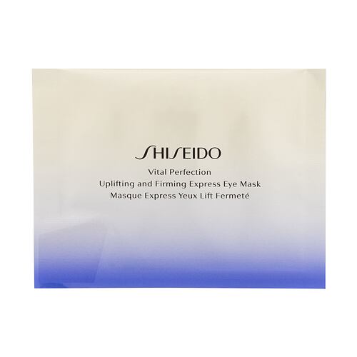 Maska na oči Shiseido Vital Perfection Uplifting & Firming Express Eye Mask 12 ks