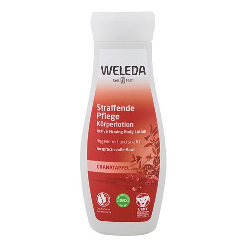 Tělové mléko Weleda Pomegranate Active Firming 200 ml poškozený flakon