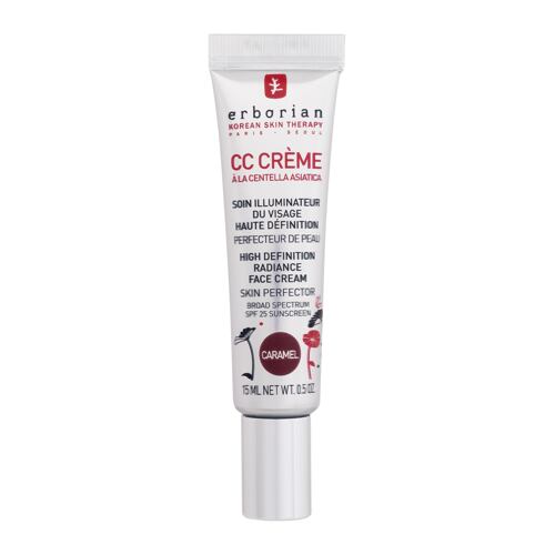 CC krém Erborian CC Crème High Definition Radiance Face Cream 15 ml Caramel
