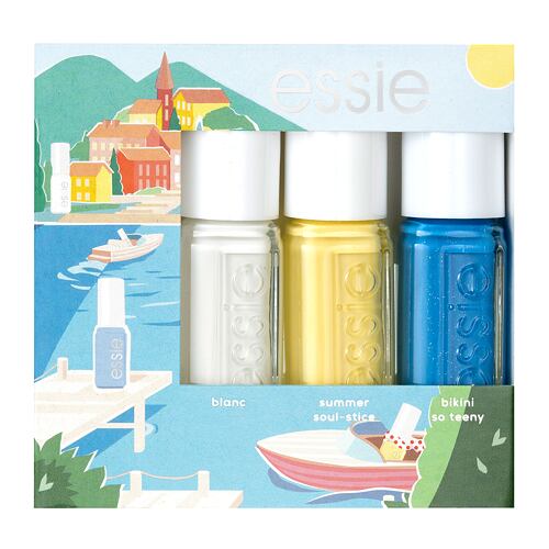 Lak na nehty Essie Summer Mini Trio Under The Sun 5 ml Kazeta