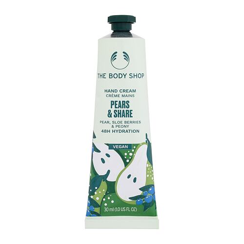 Krém na ruce The Body Shop Pears & Share Hand Cream 30 ml