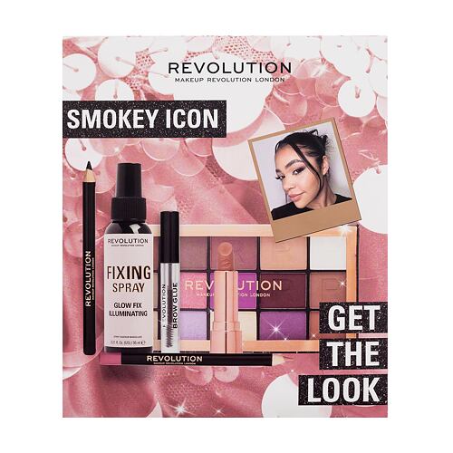 Oční stín Makeup Revolution London Get The Look Smokey Icon 30 ml poškozená krabička Kazeta
