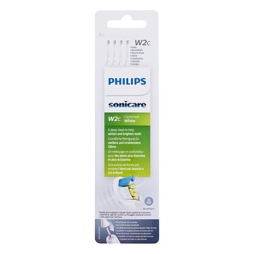 Náhradní hlavice Philips Sonicare Optimal White W2c HX6074/27 White 4 ks