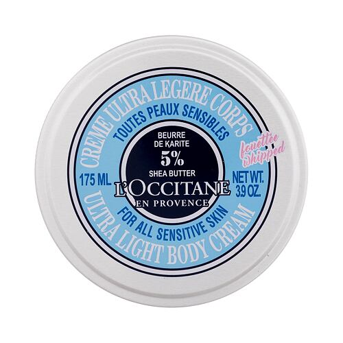 Tělový krém L'Occitane Shea Butter Ultra Light 175 ml