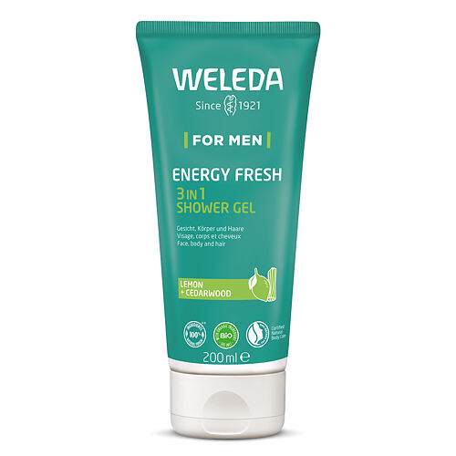 Sprchový gel Weleda For Men Energy Fresh 3in1 200 ml