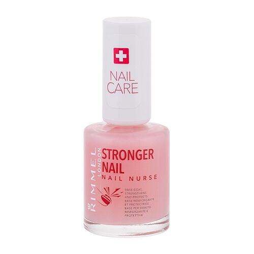 Lak na nehty Rimmel London Nail Nurse Stronger Nail 12 ml poškozený flakon