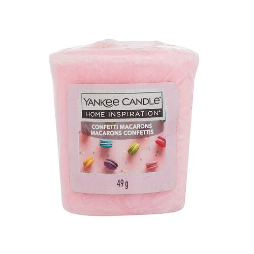 Vonná svíčka Yankee Candle Home Inspiration Confetti Macarons 49 g