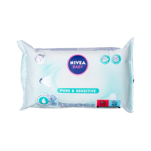 Čisticí ubrousky Nivea Baby Pure & Sensitive 63 ks