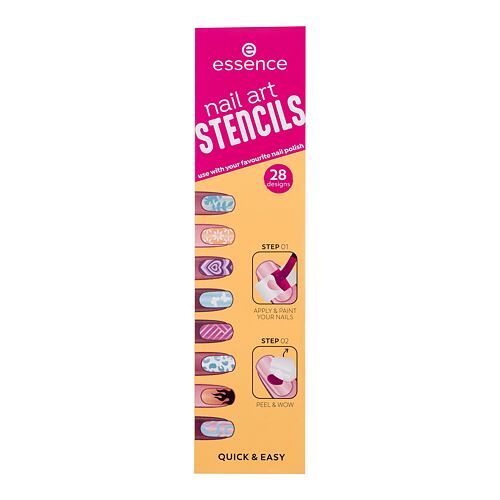 Manikúra Essence Nail Art Stencils 28 ks