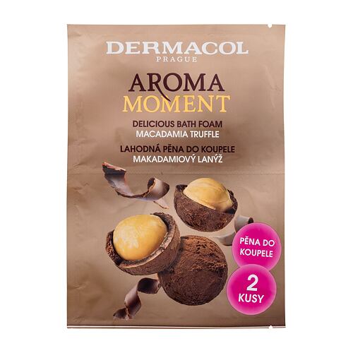 Pěna do koupele Dermacol Aroma Moment Macadamia Truffle 2x15 ml