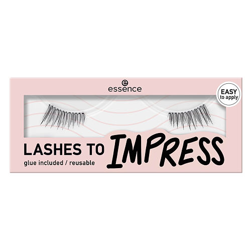 Umělé řasy Essence Lashes To Impress 03 Half Lashes 1 ks