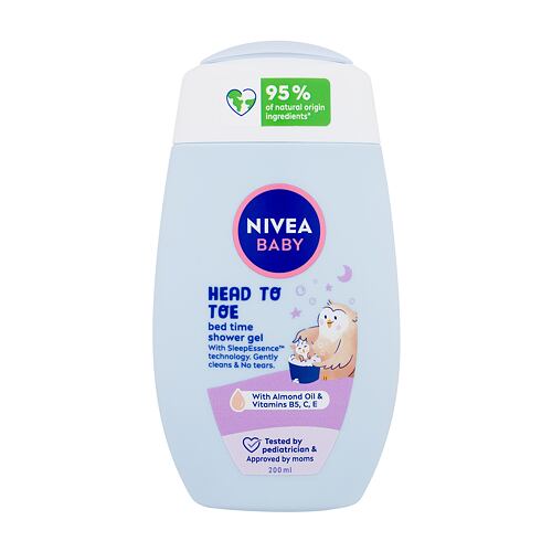 Sprchový gel Nivea Baby Head To Toe Bed Time Shower Gel 200 ml