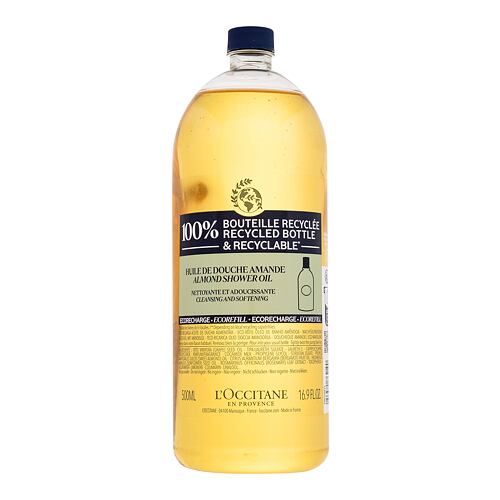 Sprchový olej L'Occitane Almond (Amande) Shower Oil Náplň Ecorefill 500 ml