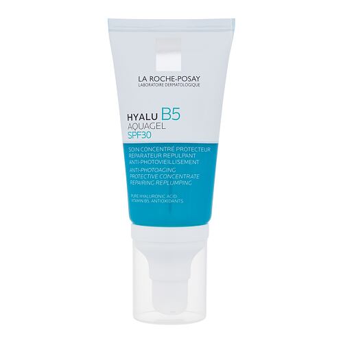 Pleťový gel La Roche-Posay Hyalu B5 Aquagel SPF30 50 ml poškozená krabička