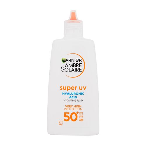 Opalovací přípravek na obličej Garnier Ambre Solaire Super UV Hyaluronic Acid SPF50+ 40 ml