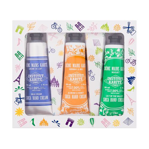 Krém na ruce Institut Karité Shea Hand Cream 30 ml Kazeta
