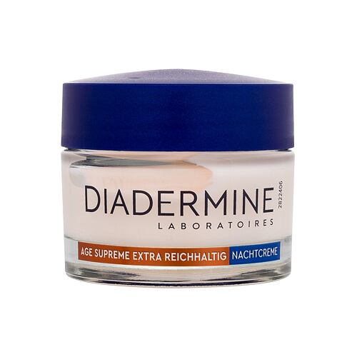 Noční pleťový krém Diadermine Age Supreme Extra Rich Revitalizing Night Cream 50 ml poškozená krabička