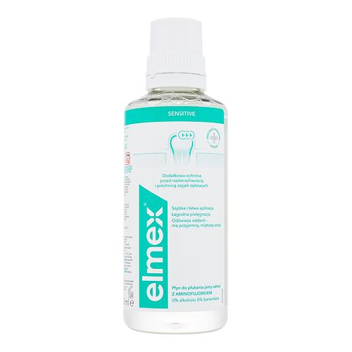 Ústní voda Elmex Sensitive 400 ml poškozený flakon