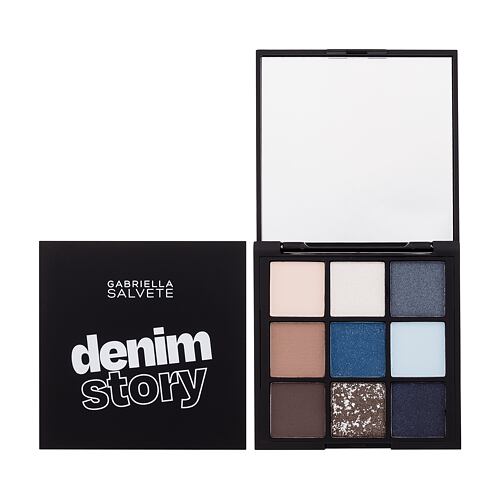 Oční stín Gabriella Salvete Denim Story Eyeshadow Palette 34 g