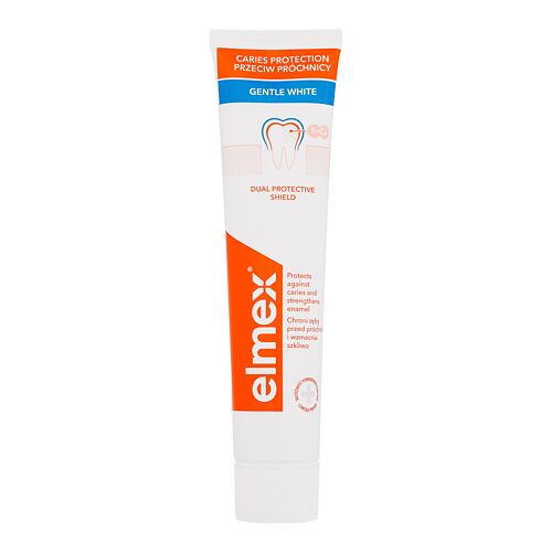 Zubní pasta Elmex Caries Protection Gentle White 75 ml poškozená krabička