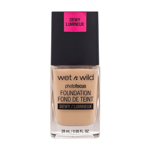 Make-up Wet n Wild Photo Focus Dewy 28 ml Golden Beige poškozený flakon