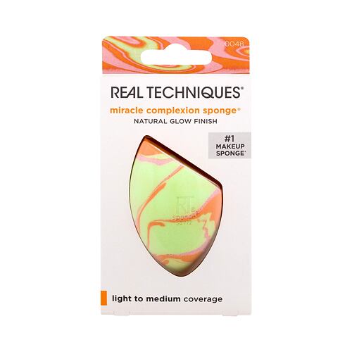 Aplikátor Real Techniques Miracle Complexion Sponge Orange Swirl Limited Edition 1 ks poškozená krabička