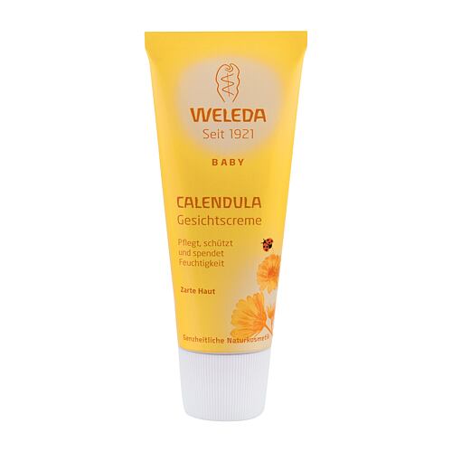Denní pleťový krém Weleda Baby Calendula Face Cream 50 ml poškozená krabička