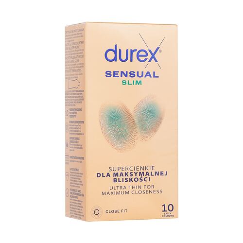 Kondomy Durex Sensual Slim 10 ks