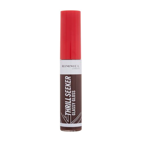 Lesk na rty Rimmel London Thrill Seeker Glassy Gloss 10 ml 800 Chocolate Glaze