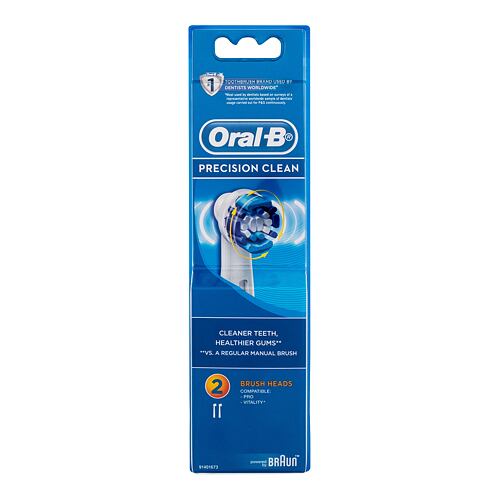 Náhradní hlavice Oral-B Precision Clean 2 ks poškozená krabička