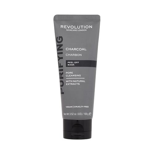 Pleťová maska Revolution Skincare Purifying Charcoal Peel Off Mask 100 g