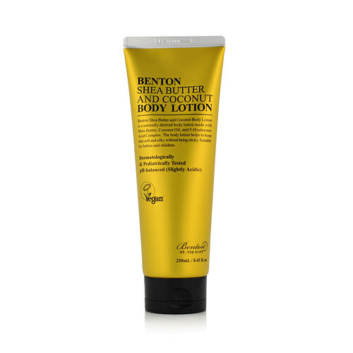 Tělové mléko Benton Shea Butter and Coconut Body Lotion 250 ml
