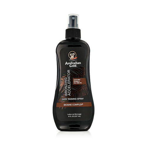 Opalovací přípravek na tělo Australian Gold Bronzing Accelerator Dark Tanning Spray 237 ml