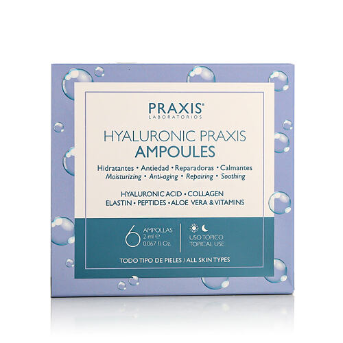 Pleťové sérum Praxis Laboratorios Hyaluronic Praxis Ampoules 6x2 ml