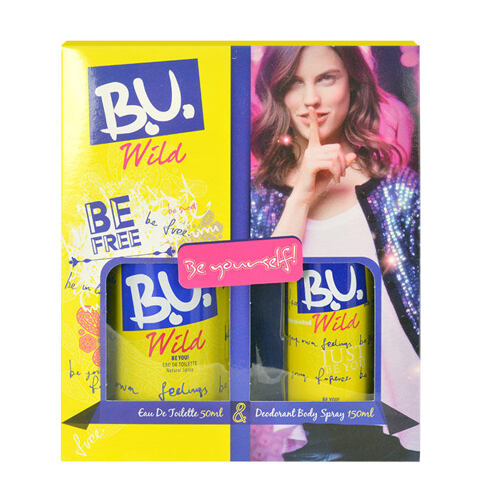 Toaletní voda B.U. Wild 50 ml poškozená krabička Kazeta