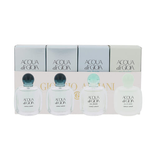 Toaletní voda Giorgio Armani Mini Set 4 20 ml Kazeta
