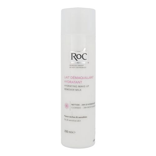 Odličovač tváře RoC Hydrating Make-Up Remover Milk 200 ml Tester