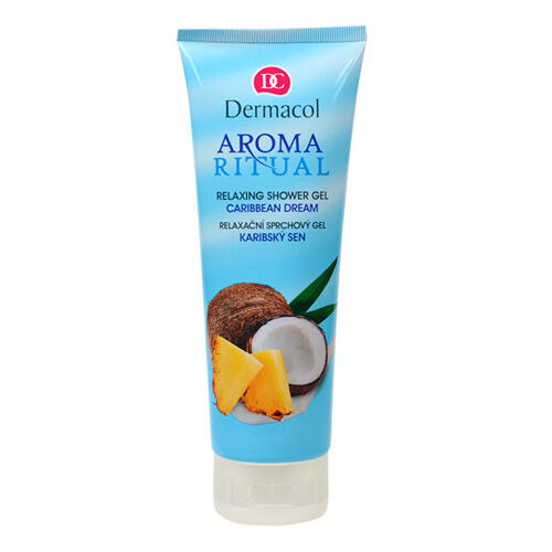 Sprchový gel Dermacol Aroma Ritual Caribbean Dream 250 ml poškozený flakon