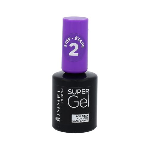 Lak na nehty Rimmel London Super Gel Top Coat 12 ml