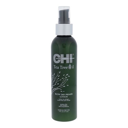 Pro tepelnou úpravu vlasů Farouk Systems CHI Tea Tree Oil Blow Dry Primer Lotion 177 ml